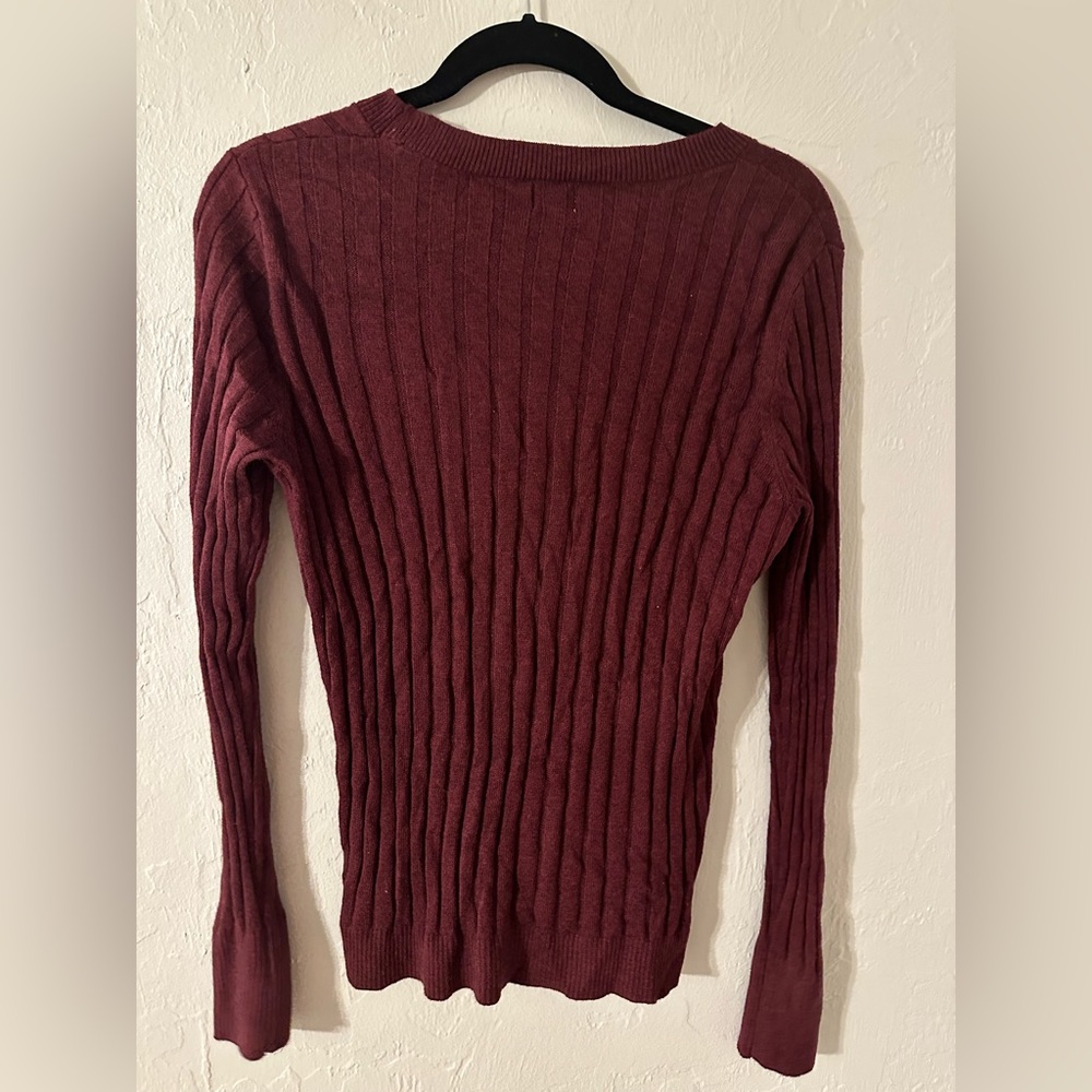 JoyLab Maroon sweater - Picture 2 of 2